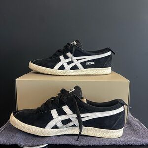 Onitsuka Tiger by Asics Black and White Sneakers